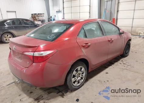 2016 Toyota Corolla S from USA, damaged, VIN 5YFBURHE9GP550170